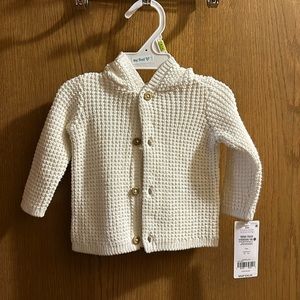 Carters 3m white sweater